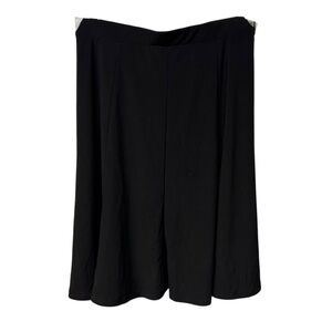 Black Pull On Mini Skirt M